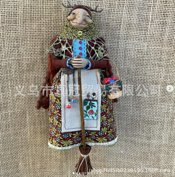 Cross Border New Handmade Kitchen Witch Doll Handmade Kitchen Witch Doll