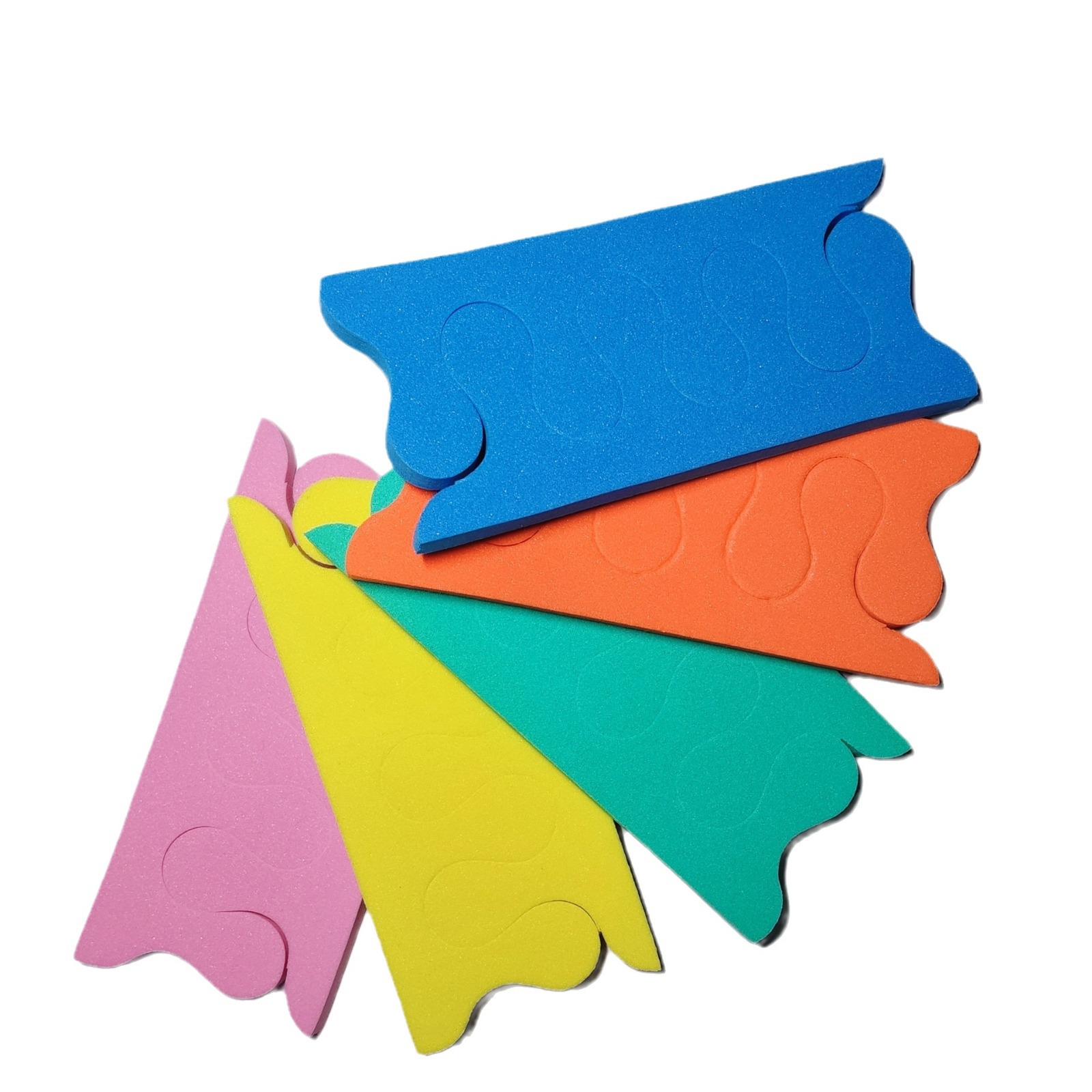 Cross-border Disposable Toe Separator, Finger Toe Separator, Multi-color Toe Separator