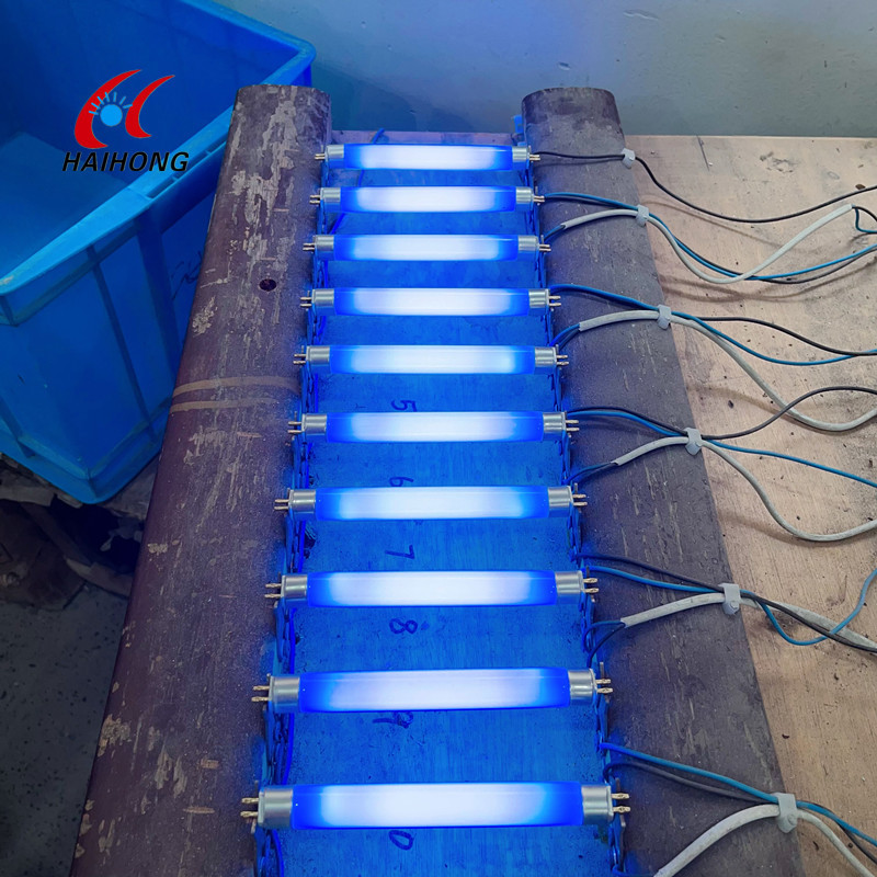Haihong mosquito lamp tube T5 4W6W8W T8 10W15W20W30W36W BL mosquito trap lamp tube blue light