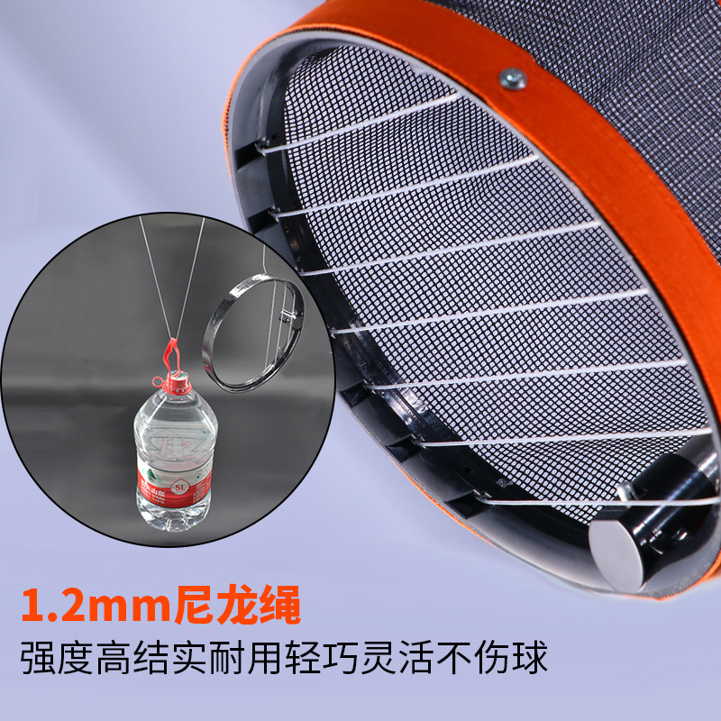 Factory direct supply cylindrical Huisheng table tennis hall professional ball picker ball picker large capacity table tennis multi-ball training