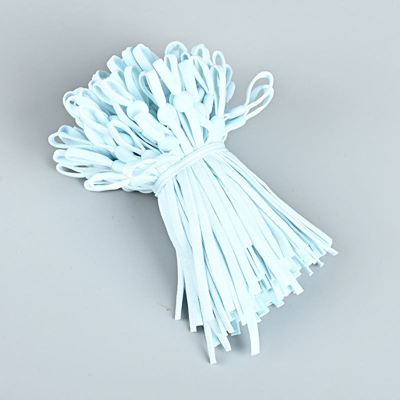 Mask Ear Strap Adjustment Strap Round Adjustment Mask Ear Rope Anti-Slip Buckle Elastic Band Eye Mask Flat Buckle Ear Strap Rope