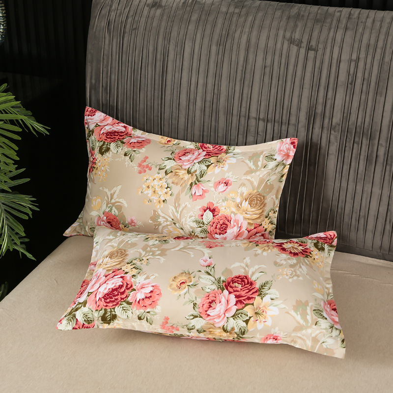 Factory Wholesale Plant Cashmere Pillowcase Pillowcase Thickened Single Student Dormitory Pillowcase Exhibition and Sale Stall Cross-Border