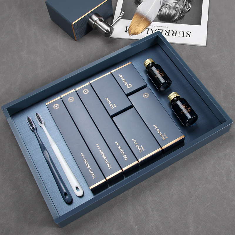 Acrylic Hotel Toiletries Storage Box Special Dental Toothbrush Homestay Disposable Consumables Tissue Box