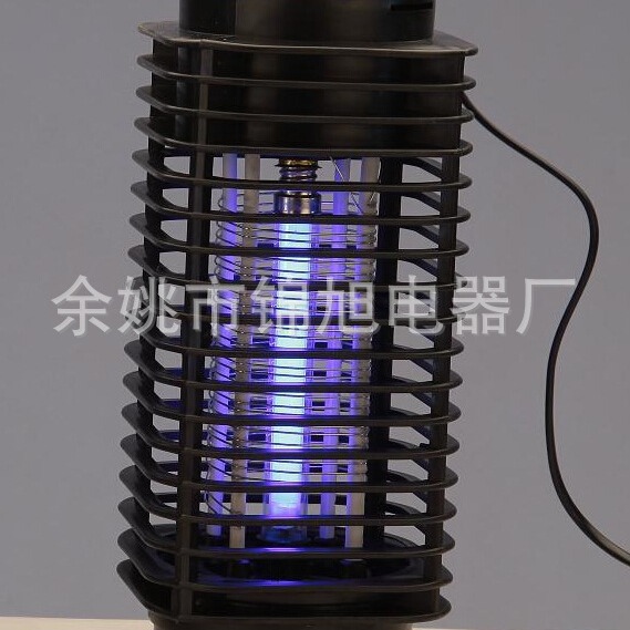 Manufacturer Supplies Led Electric Shock Mosquito Killer Lamp Led Household Electric Shock Photocatalyst Mosquito Killer Black Physical Catcher