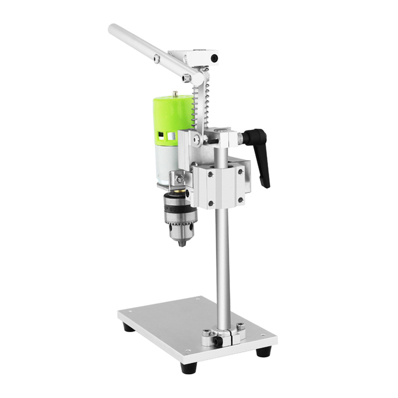 Miniature Mini Bench Drill Drilling Machine Milling Machine Small Drilling and Milling Machine Household Multifunctional Wen Play 220V Drilling Machine DIY Type