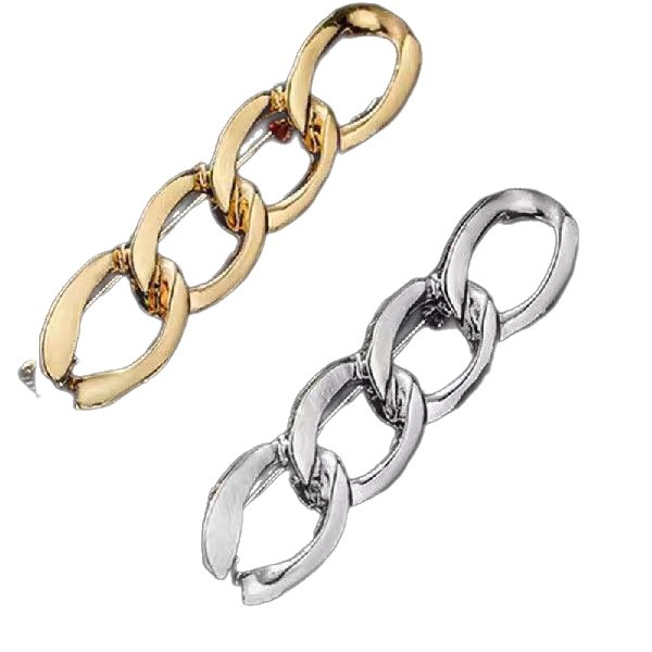 Trendy New Chain Brooch for Stylish Coats, Decorative Pin for Fashionable Waist Cinching and Waistband Embellishment, Exquisite Ins-Style