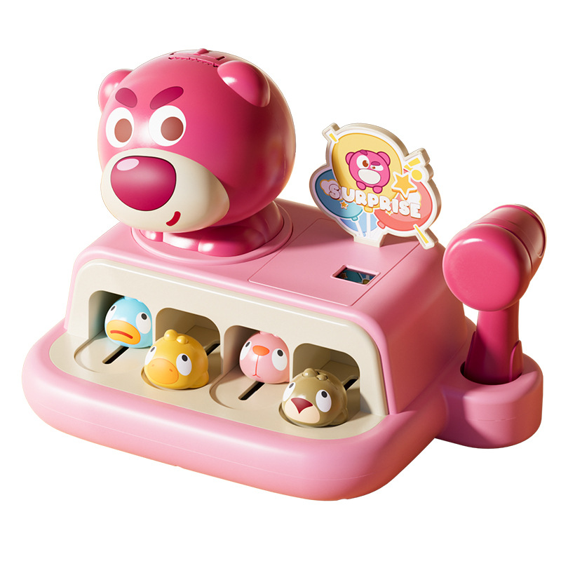 New Hamster Points Reward Knocking Music Game Machine Decompression Knocking Electric Toy Baby Educational Early Education
