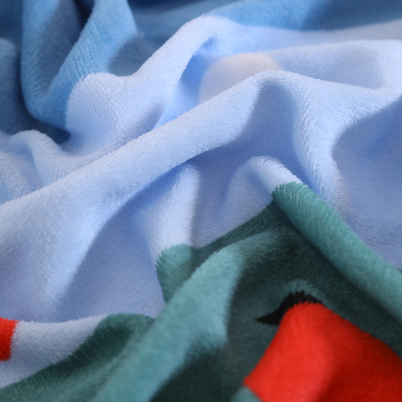 Autumn and Winter Milk Velvet Duvet Cover for Bed, Single Piece, Thickened and Fleece-Lined, Double-Sided Coral Fleece Duvet Cover, Flannel, Suitable for Student Dormitories