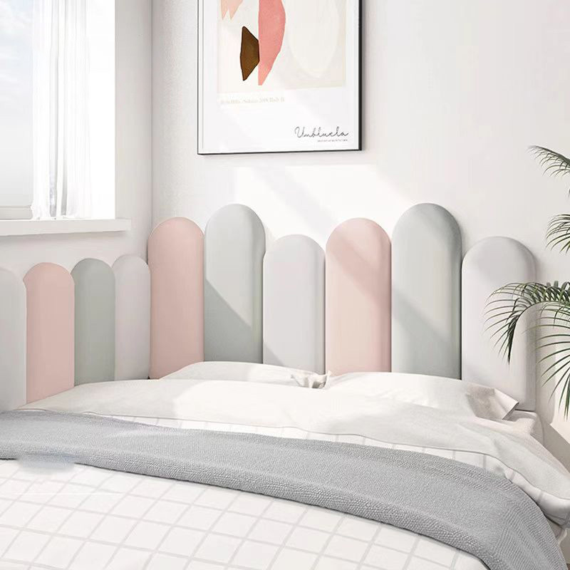 Самоклеящийся мягкий пакет для стен, противоударные наклейки для детского сада, мягкий пакет для кровати