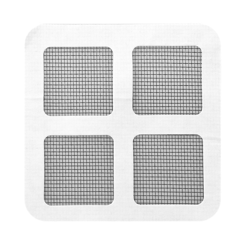 Screen Repair Patch, Door and Window Drainage Hole Patch, Self-Adhesive Patch, Hole Patch, Anti-Mosquito Net Screen Repair Patch