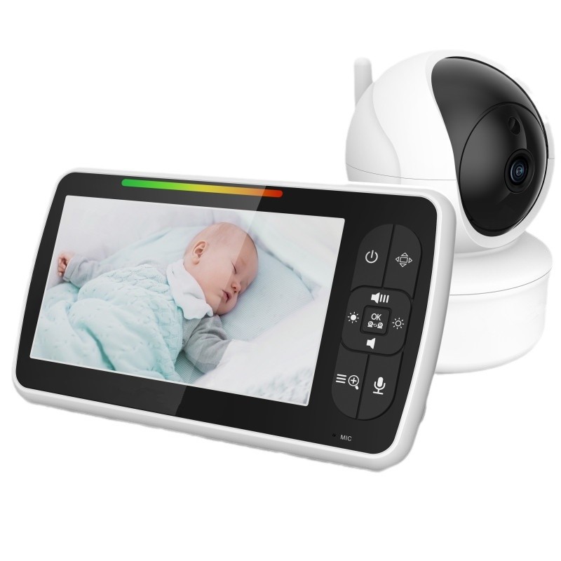 [Factory] SM650 5 inch HD baby care monitor monitor baby camera cross border
