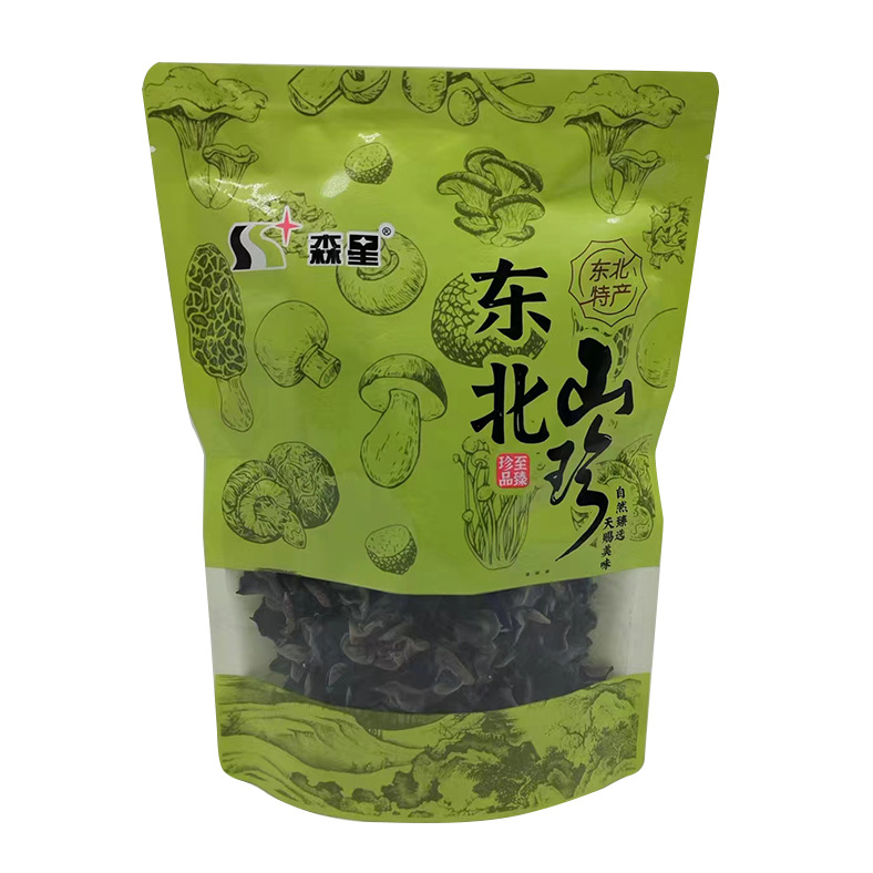 Northeast Fungus Autumn Fungus 100g Fungus Black Fungus Wholesale Fungus Small Bowl Ear Fungus Dry Goods