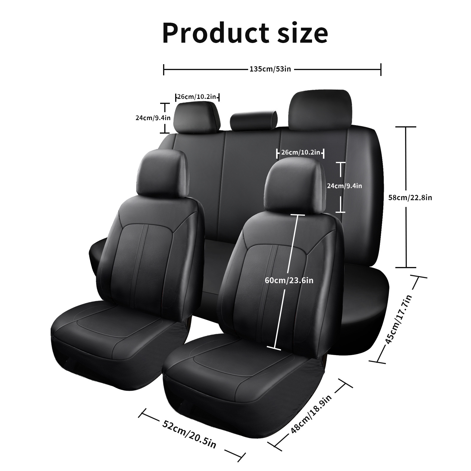 Car Seat Cushion Seatcover Amazon Hot Selling Seat Cushion Customized Packaging Seat Cover Leather Seat Cushion Manufacturer