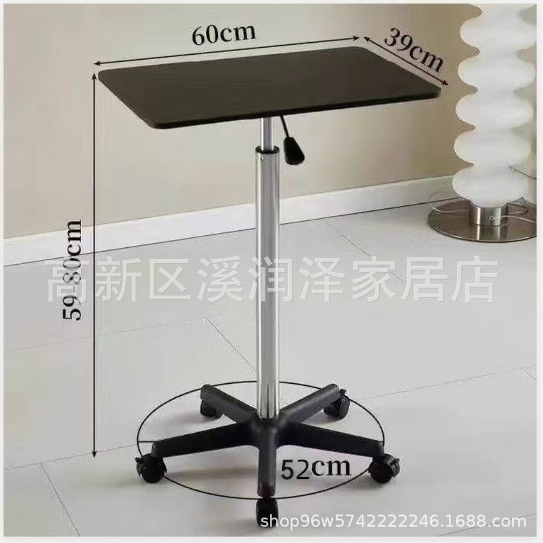 Pneumatic Hydraulic Lifting Computer Desk Pneumatic Lifting Speech Zhuo Pneumatic Lifting Desk Pneumatic Lifting Bedside Table