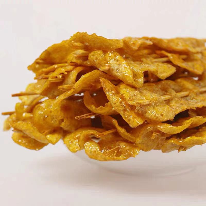 Ruyi brand instant satay fish skewers 90g childhood memories Ruyi brand Honey satay fish 1 bag 90g snacks