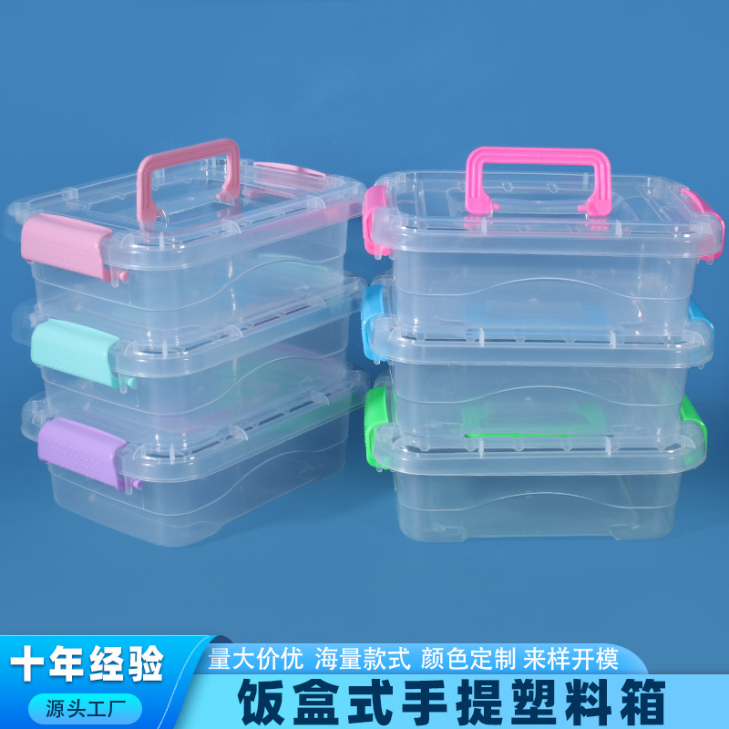 Коробка для обеда Source Factory, тип сумки, пластиковая коробка для хранения, органайзер для стола, прозрачная коробка