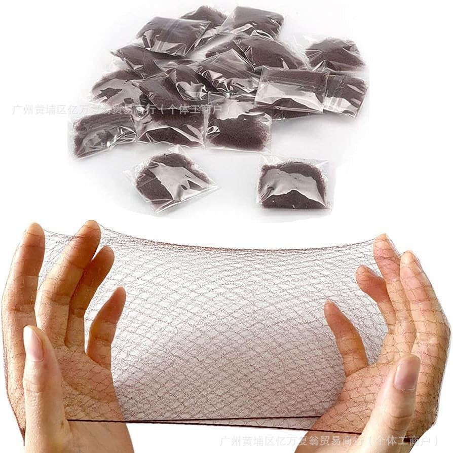 Профессиональные средства для укладки волос для фотостудий и фильмов, высокоэластичные ультратонкие невидимые сетки для стюардесс, тонкие сетки для трансграничного экспорта и импорта