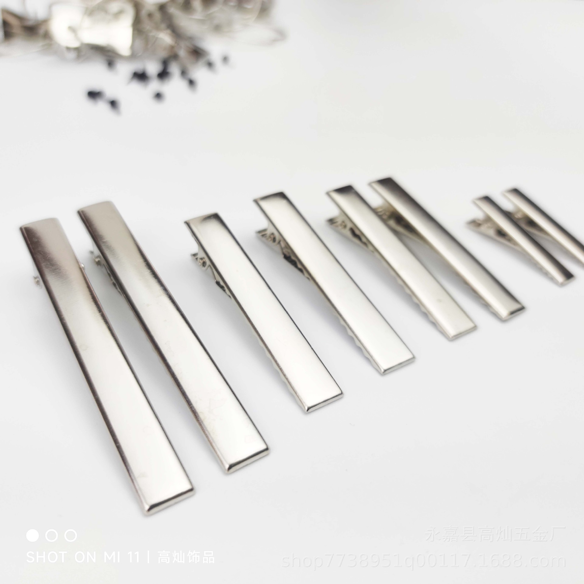 Утолщенная квадратная заколка для волос бант заколка клювовая заколка для челки аксессуары для волос ручная работа DIY материал для головного убора