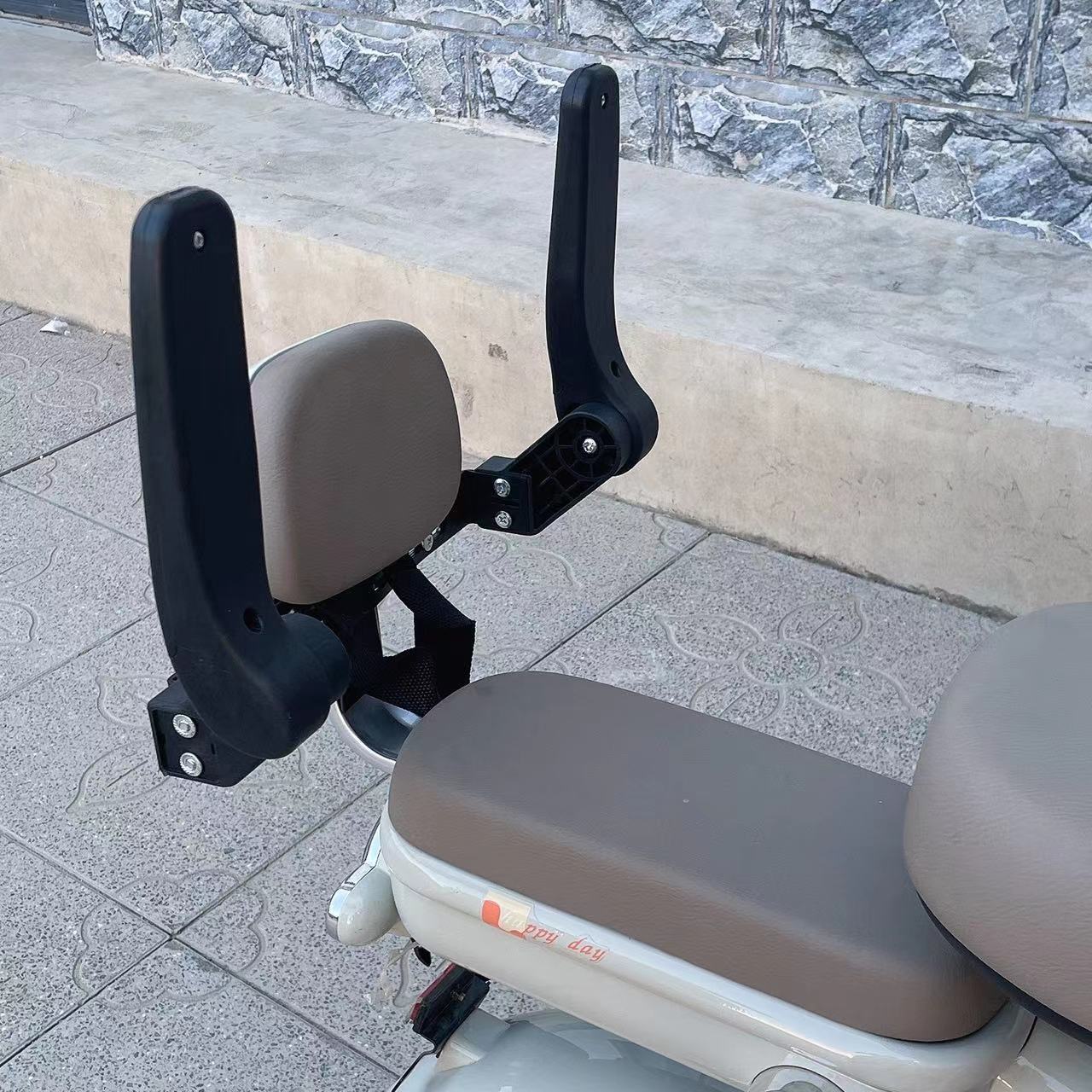 New foldable electric car child rear seat safety guardrail baby anti-fall adjustable waterproof rotatable