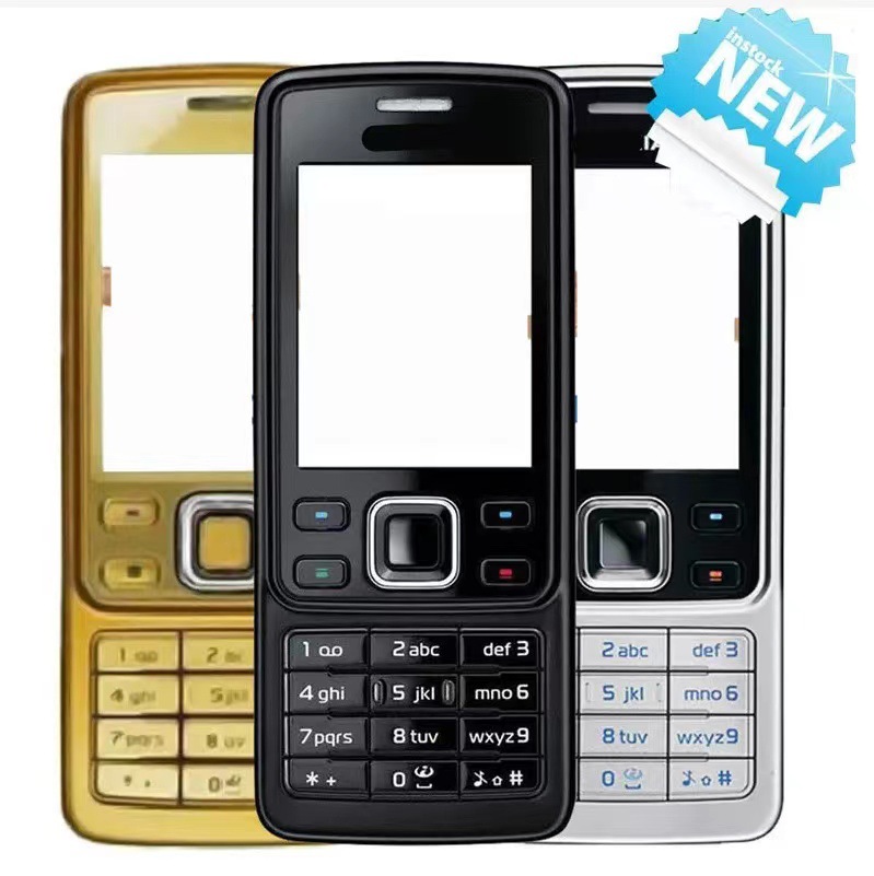 Suitable for Cross-Border E-Commerce 6300 Ultra-Thin Men's and Women's Metal Music Straight Phone for the Elderly and Students