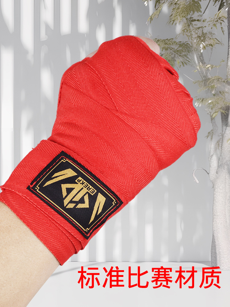 Professional Training Boxing Bandage Elastic Boxing Strap Muay Thai Fighting Fighting Sanda Sports Protective Gear Hand Strap