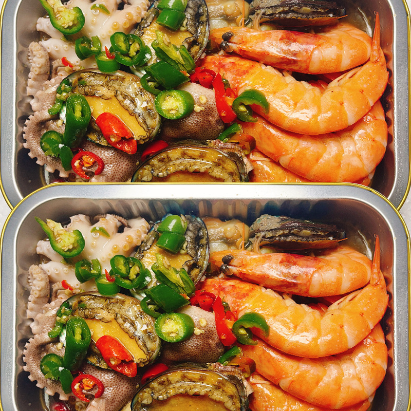 Fish sauce small seafood octopus instant fish sauce spicy small seafood canned cooked oysters abalone commercial wholesale