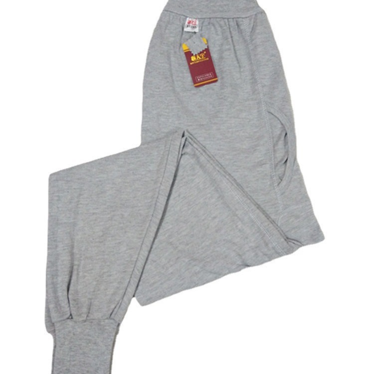 Factory Wholesale Cotton Thermal Pants for Middle-Aged and Elderly, Warm Underpants for Seniors, Plus-Size Thickened Cotton Thermal Pants