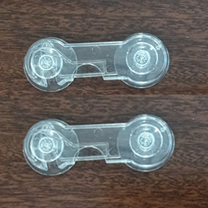 Замок для ящиков безопасности для детей, замок для шкафов, прозрачный короткий замок, замок для коляски