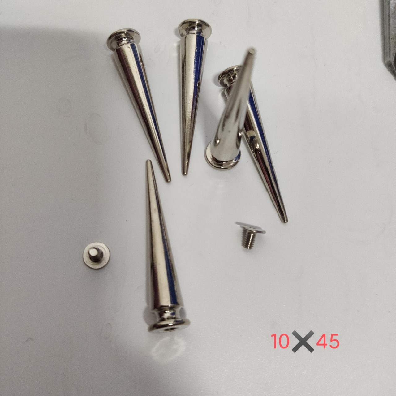 Punk Rivets Spikes Alloy Bullet Rivets DIY Jewelry Accessories