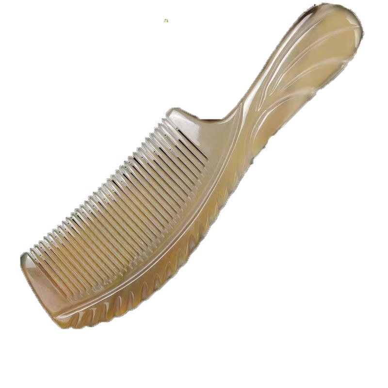 Beef Tendon Comb Strong and Durable Anti-static Thickened Large Massage Comb Special Natural Hair Comb for Long Hair