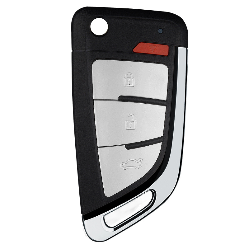 Suitable for VVDI-big blade second-generation folding wired wireless 3-key 4-key sub-machine replacement shell