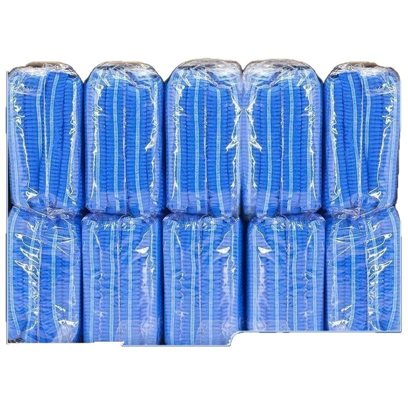Food Factory Disposable Hat Thickened Non-woven Strip Hat Hair Net Beauty Salon Breathable Dust-proof Anti-hair-loss Headgear