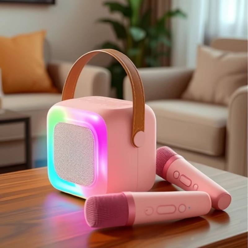 Sy13 Bluetooth Audio Mini Handheld Microphone Singing All-In-One Machine Kidsren's Home Audio Karaoke Wireless K12