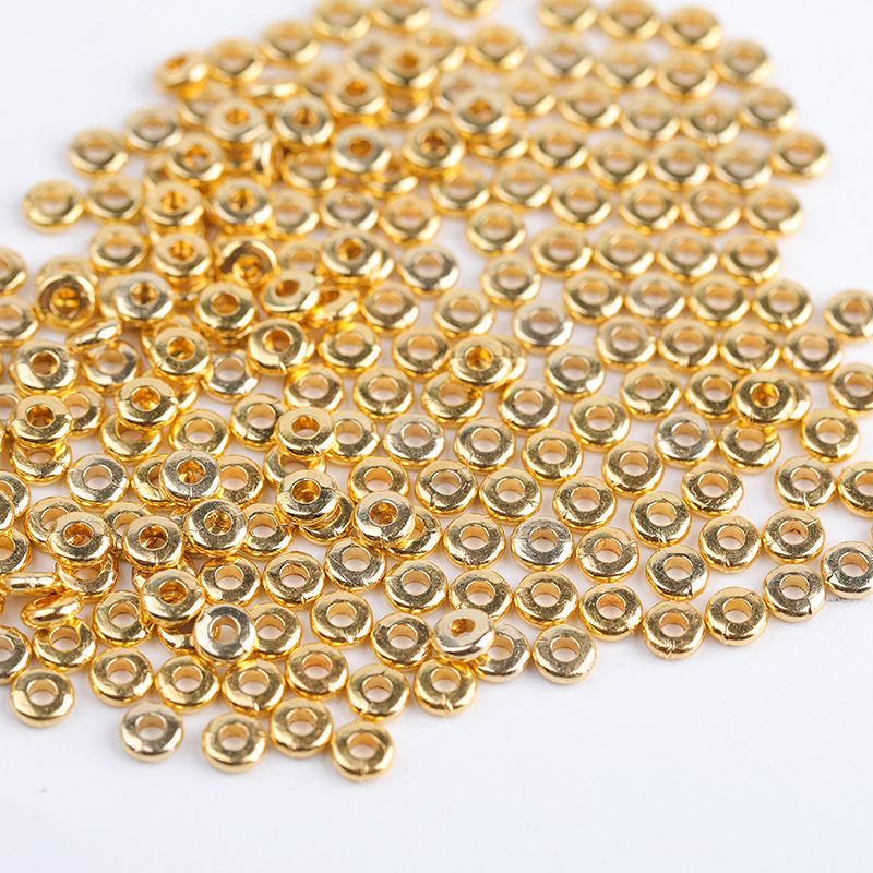 Beaded color retention large hole beaded bracelet necklace positioning loose beads material diy handmade jewelry accessories