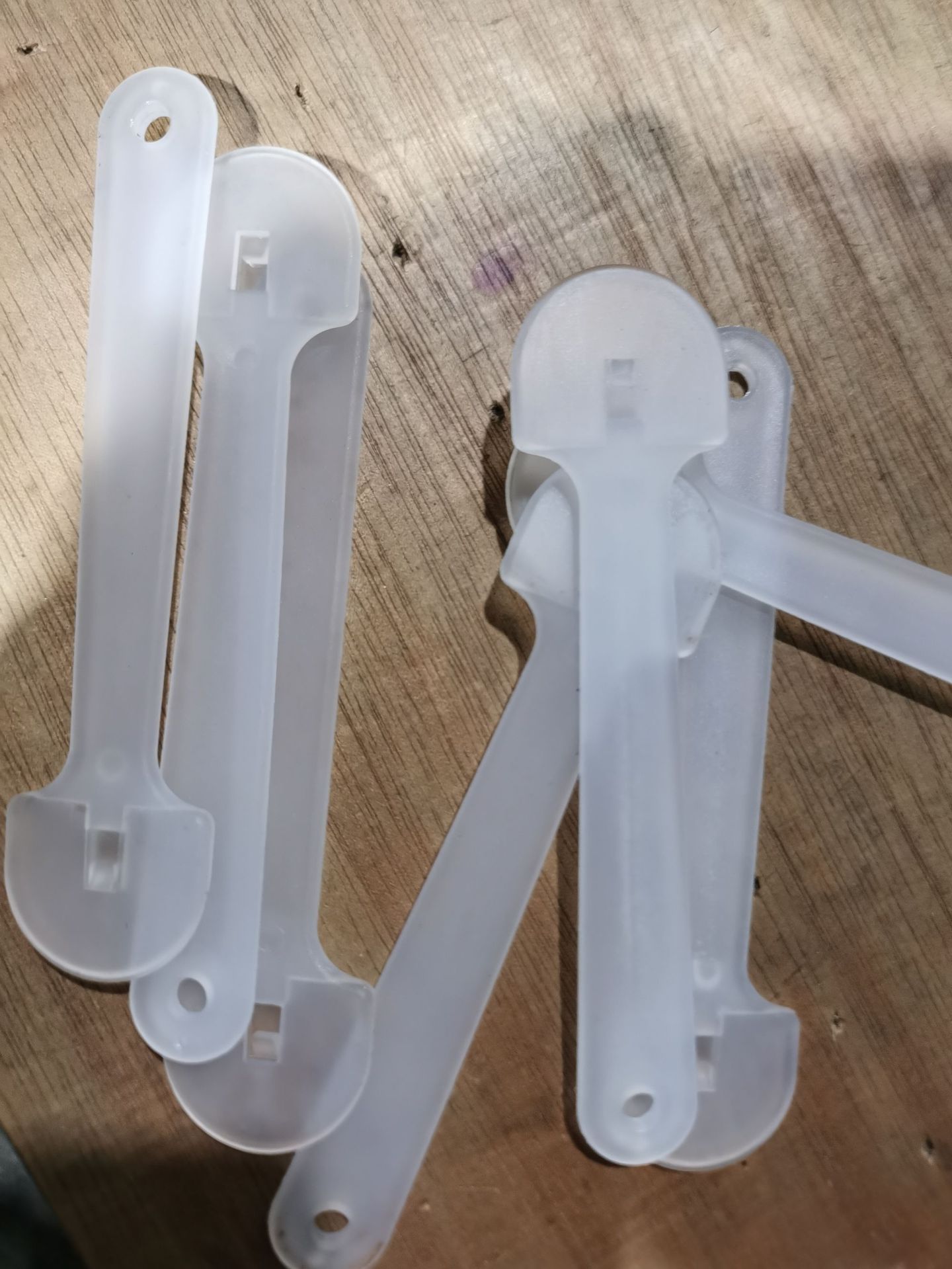 Transparent advertising fan handle big head handle transparent pvc single-sided concert support advertising fan handle thickened hand