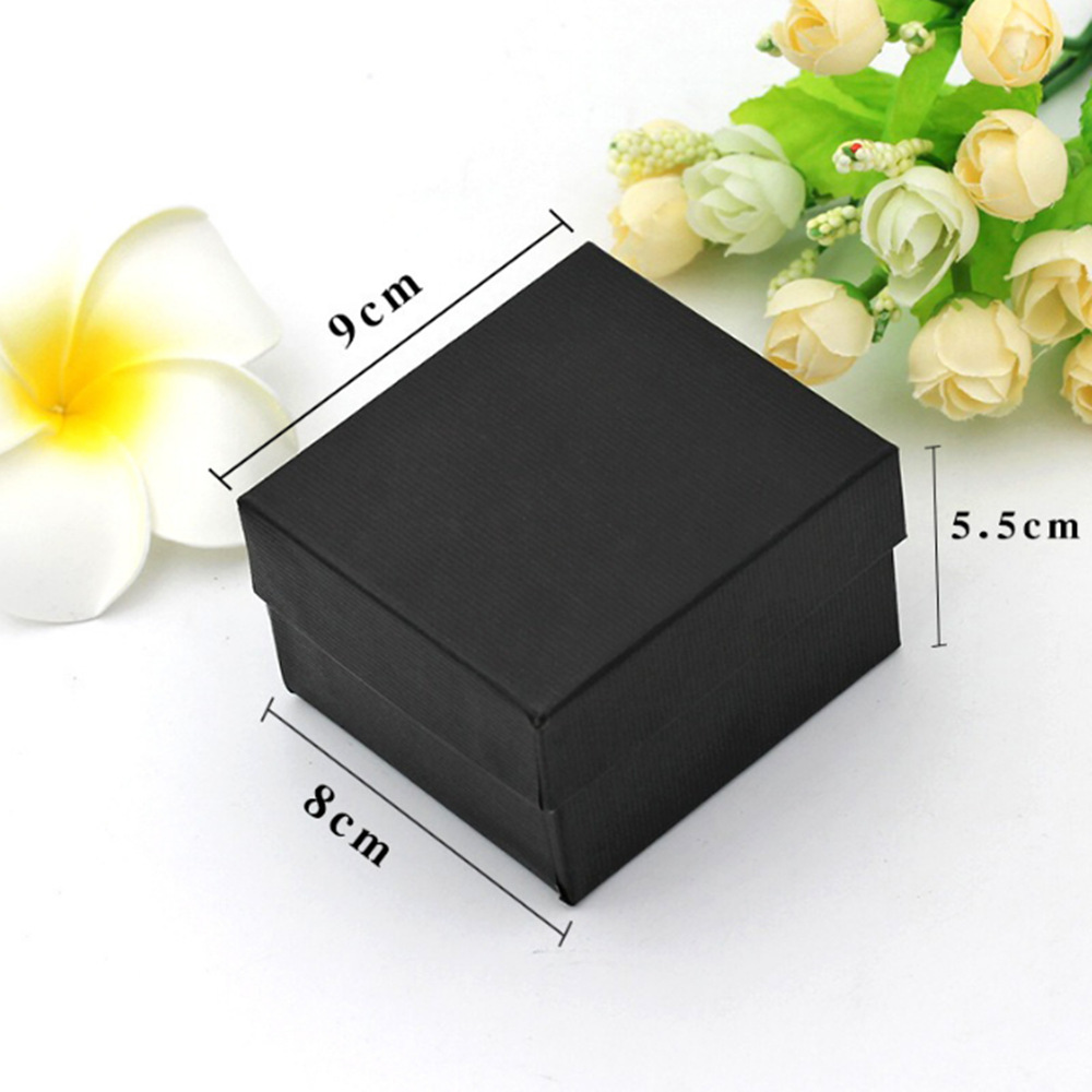 Watch Packaging Plastic Box Ready-Made Velvet Watch Box Watch Jewelry Paper Small Pillow Box Wholesale Support Dropshipping