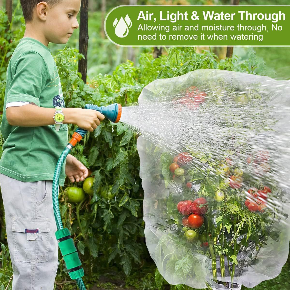 Cross-border gardening landscape tree insect-proof net bag drawstring beehive insect-proof bag flower and fruit insect-proof net bird-proof net cover in stock