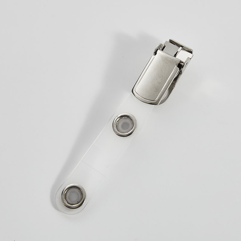 Government Conference Metal Flip Clip Id Hardware Clip Work Id Clip Exhibition Guest Certificator Factory Brand Clip