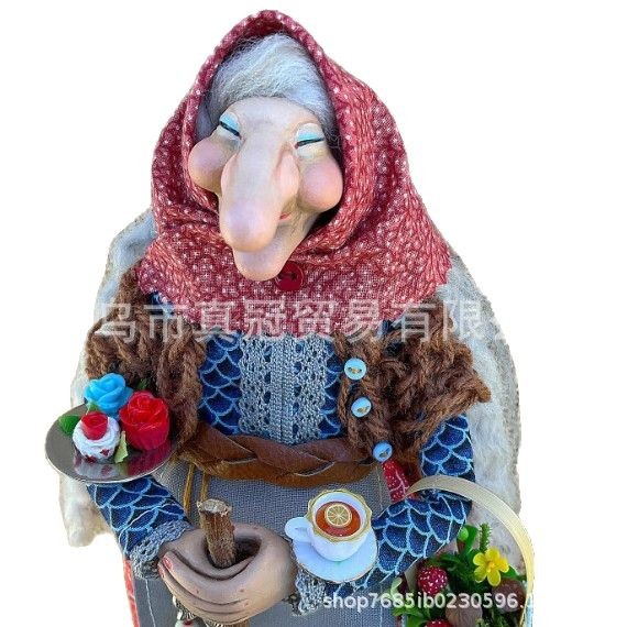 Cross Border New Handmade Kitchen Witch Doll Handmade Kitchen Witch Doll