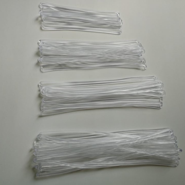 В наличии ПВХ прозрачный шнурок для багажа, силиконовый шнурок, многоцветный висячий шнурок 15 см 17 см