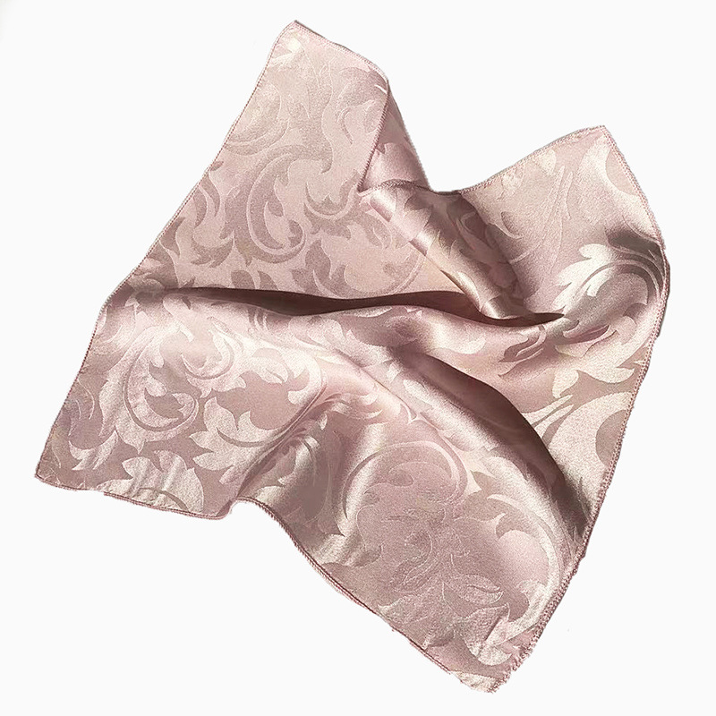 Silk Jacquard Handkerchief Vintage Square Scarf Men's Silk Jacquard Shirt Handkerchief Suit Chest Scarf Pocket Square