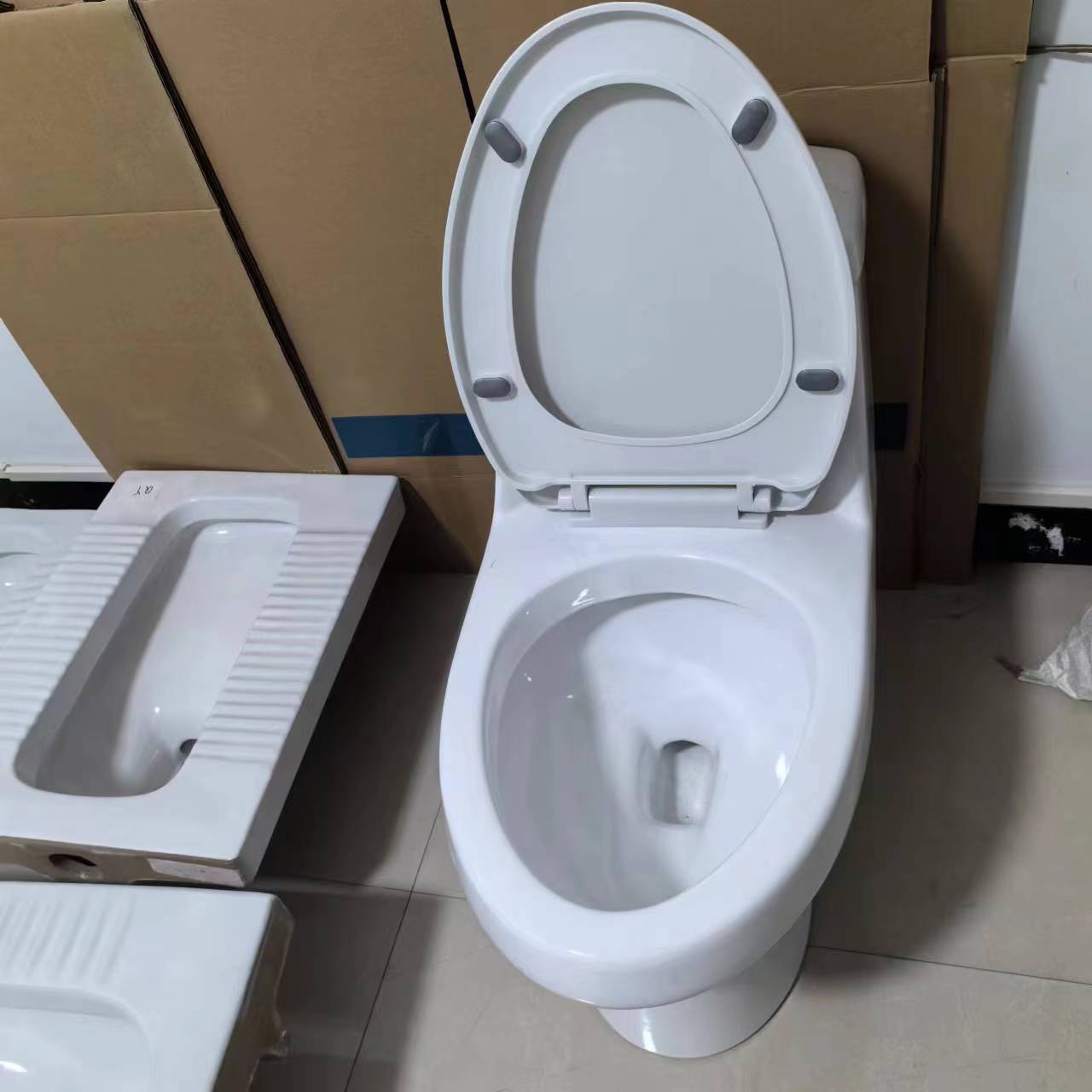 Factory Direct Sales Siphon Tip Extended Toilet One-Piece Toilet Toilet Siphon Type Suction Pumping Anti-Odor Toilet