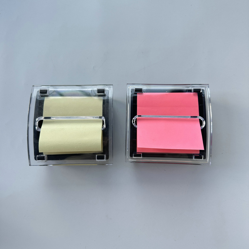 Эксклюзивная кросс-граничная поставка выдвижных коробок для стикеров, многоразовые держатели для стикеров, квадратные выдвижные коробки для стикеров