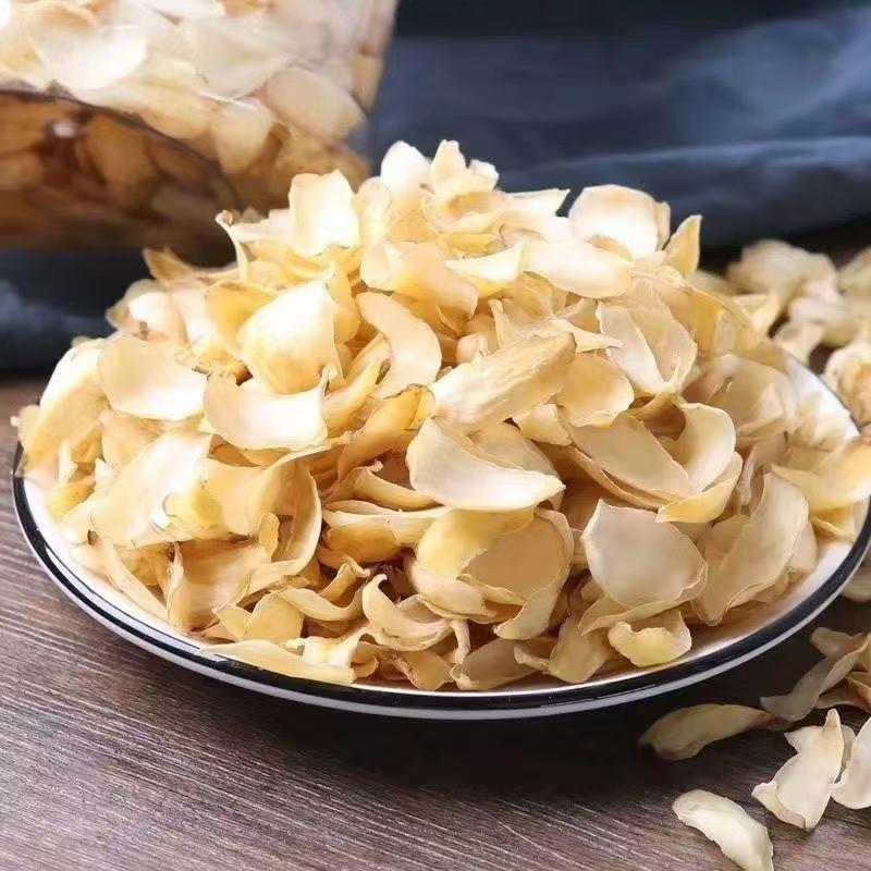 New Stock of Dried Lilies from Longshan, Hunan, 50g Bottled, Dual-Use for Medicinal and Culinary Purposes, Suitable for Soup Making, Wholesale and Dropshipping Available