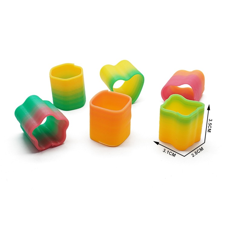 Specializing in the manufacture of small toys mini 3.5CM Taiwan color shaped rainbow twist egg gift funny egg small toys