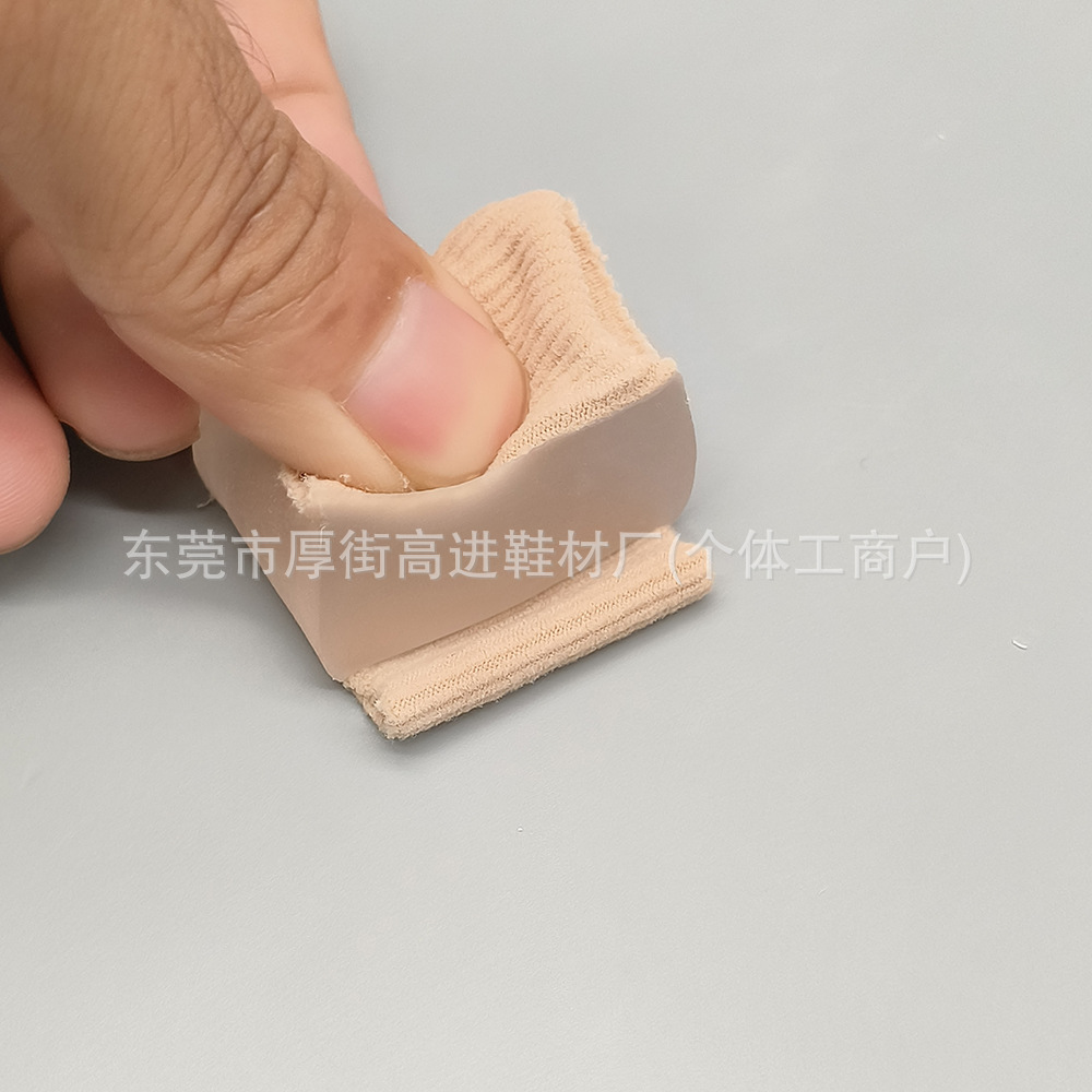 Fiber Tube Double Hole Toe Separator Assists in Correcting the Symptoms of Overlapping Toes of the Big Toe, Soft Anti-Pain Correction Separator