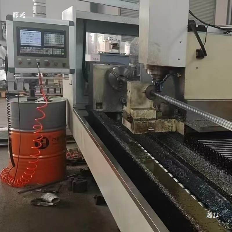 Double Screw Granulator 40Cr Mandrel Shaft Core Screw Shaft 65.75.95 Machine Forged Spline Shaft