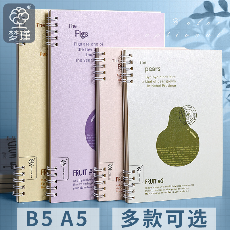 Mixed Batch [Coil Notebook] All Coil Notebooks A5, B5, Cowhide, White Card, Pp Coil Notebooks