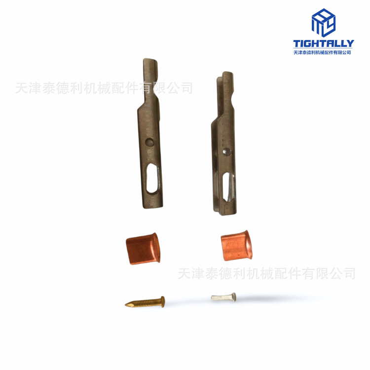 Open top box tarpaulin wire rope joint two ends lock stainless steel material aluminum rivet copper pipe combination
