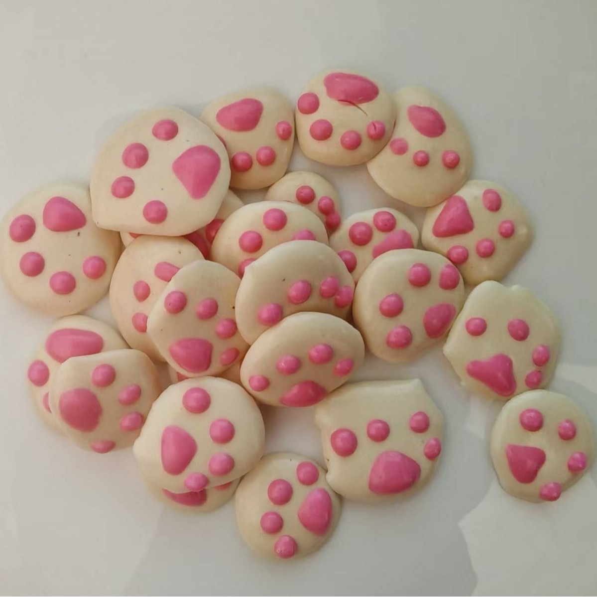 Handmade Pet Snacks, Homemade Pet Goat Milk Tablets, Poached Eggs, Cat Claw Milk Tablets, Hamster Goat Milk Tablets, Universal for Cats, Mice and Dogs